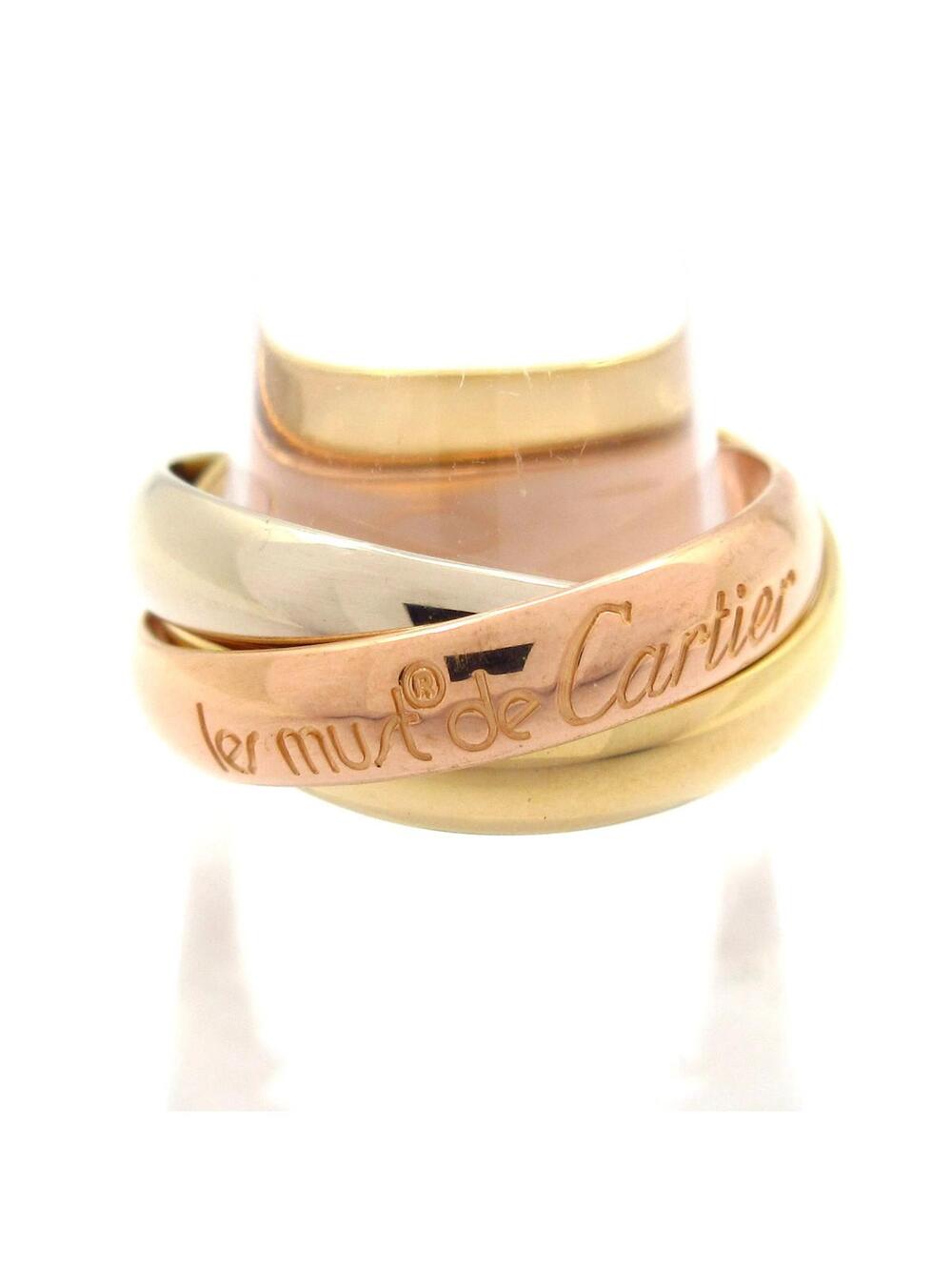 Cartier Trinity 18K Tri-Color O***** #373924C22B